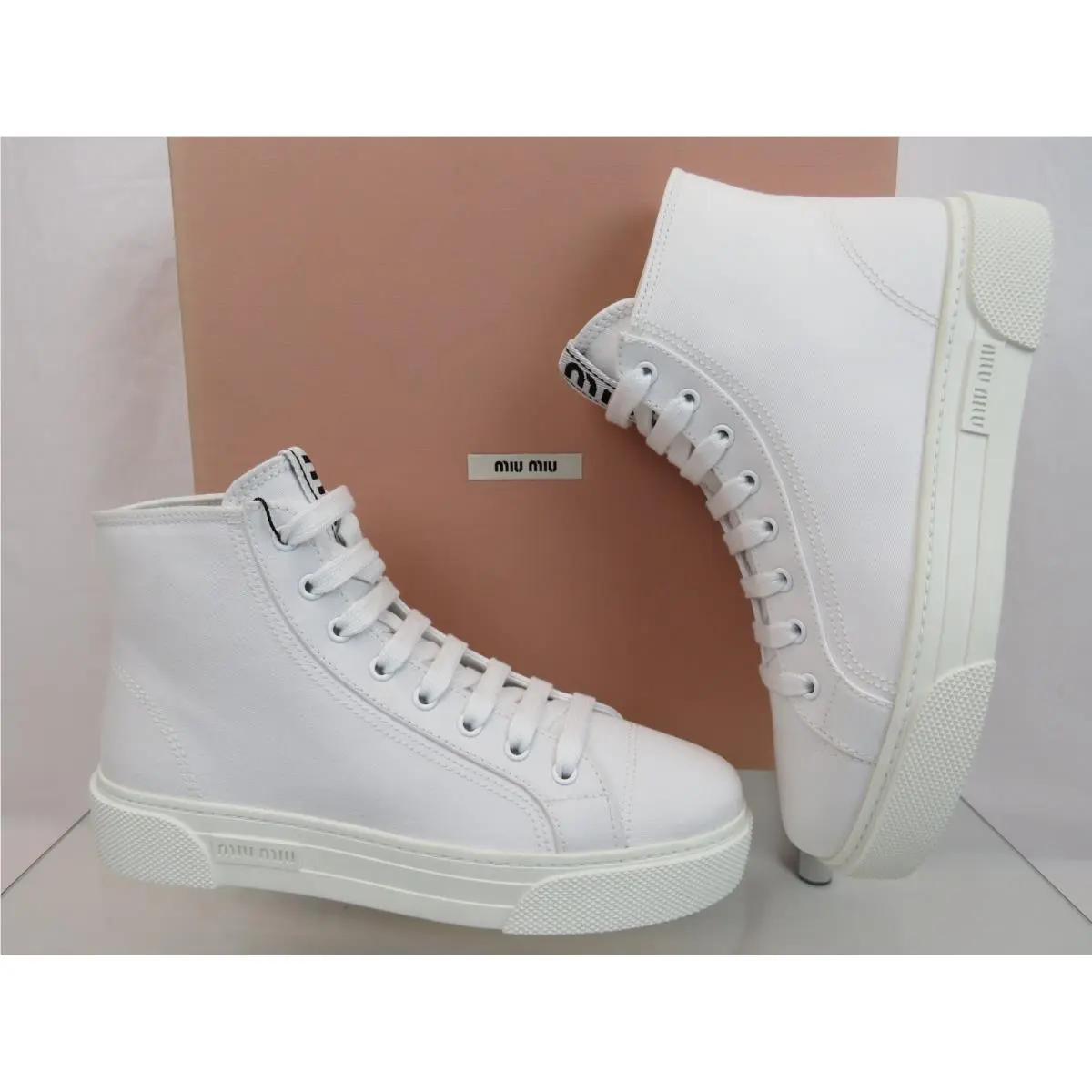 Miu Miu shoes - 5T029D - 5T029D - White (UPC: 8052288782491) 4