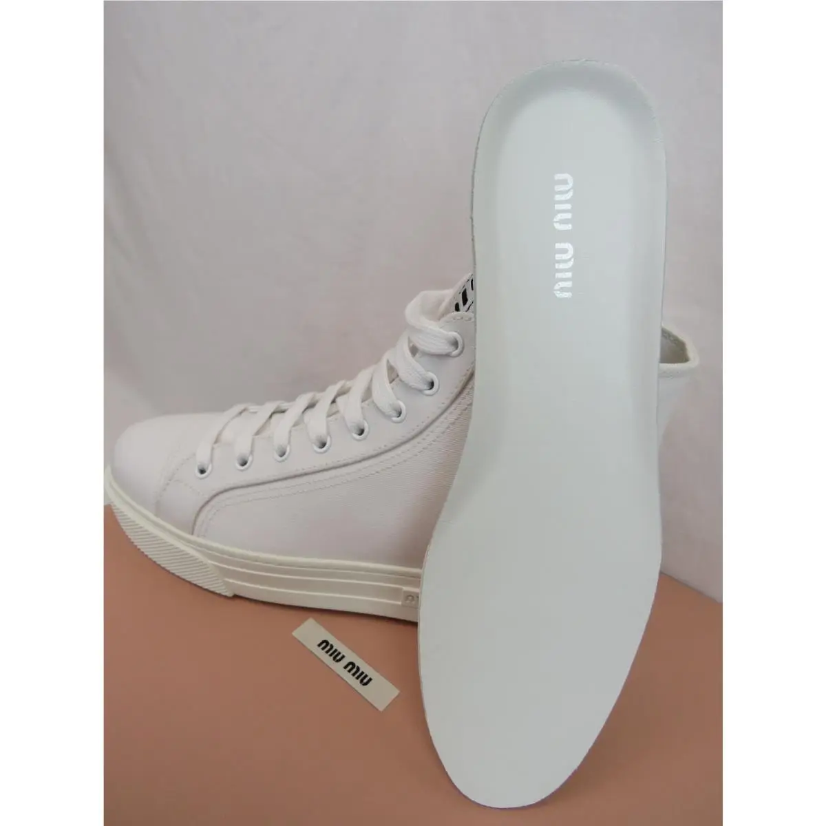 Miu Miu shoes - 5T029D - 5T029D - White (UPC: 8052288782491) 7