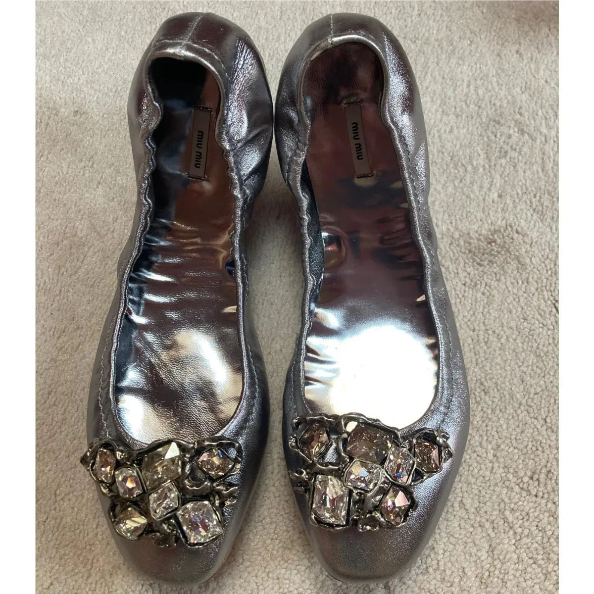 Miu Miu shoes - Ballet - Ballet - Silver 7