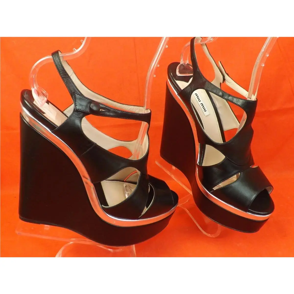 Miu Miu shoes - MIU MIU PRADA 5XZ201 - PRADA - Black (UPC: 8058094208415) 2