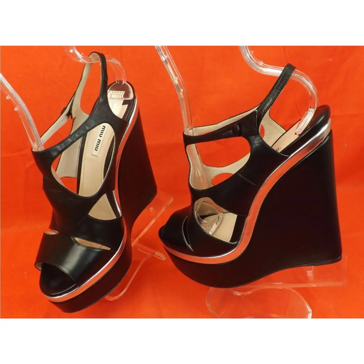 Miu Miu shoes - MIU MIU PRADA 5XZ201 - PRADA - Black (UPC: 8058094208415) 4