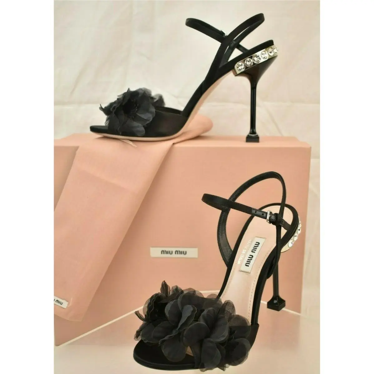 Miu Miu shoes - 5X598B - 5X598B - Black (UPC: 8058094208415) 1