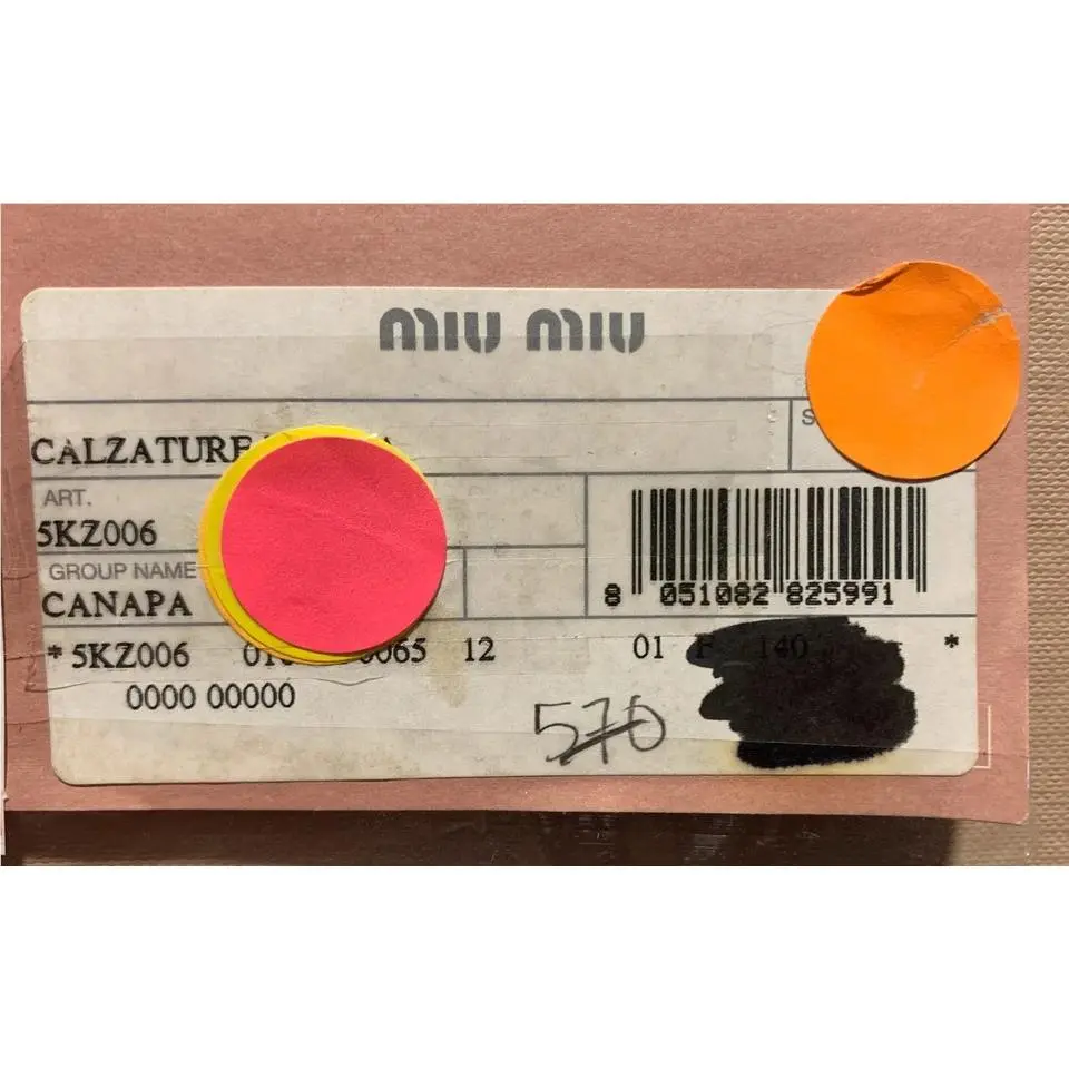 Miu Miu shoes - MIU MIU PRADA 5KZ006 - PRADA - Beige (UPC: 8058094208415) 8