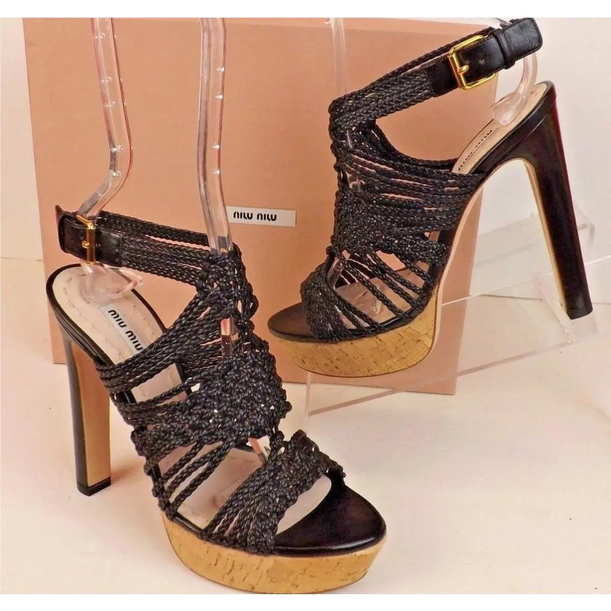 Miu Miu shoes - MIU MIU PRADA 5XP277 - PRADA - Black (UPC: 8009670467450) 0