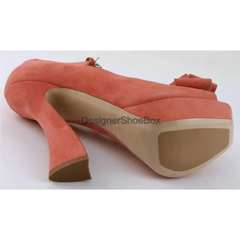 Miu Miu shoes - Coral, Main: Camelia (UPC: 8057253170891) 3