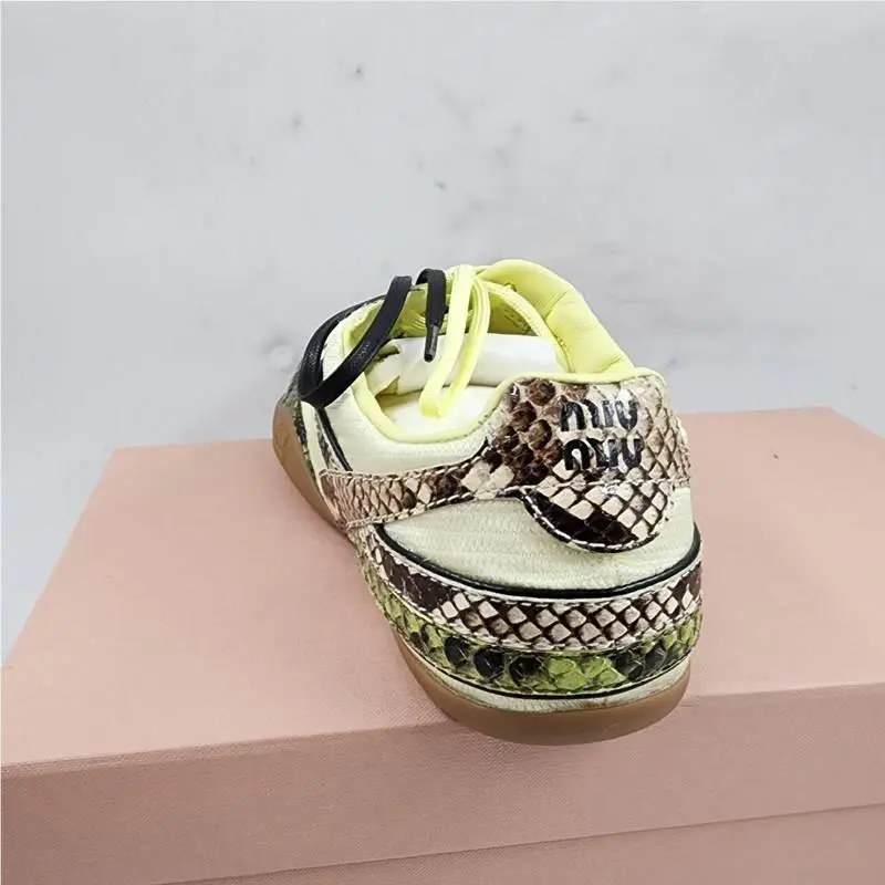 Miu Miu shoes - Yellow Multi (UPC: 8056811025598) 12