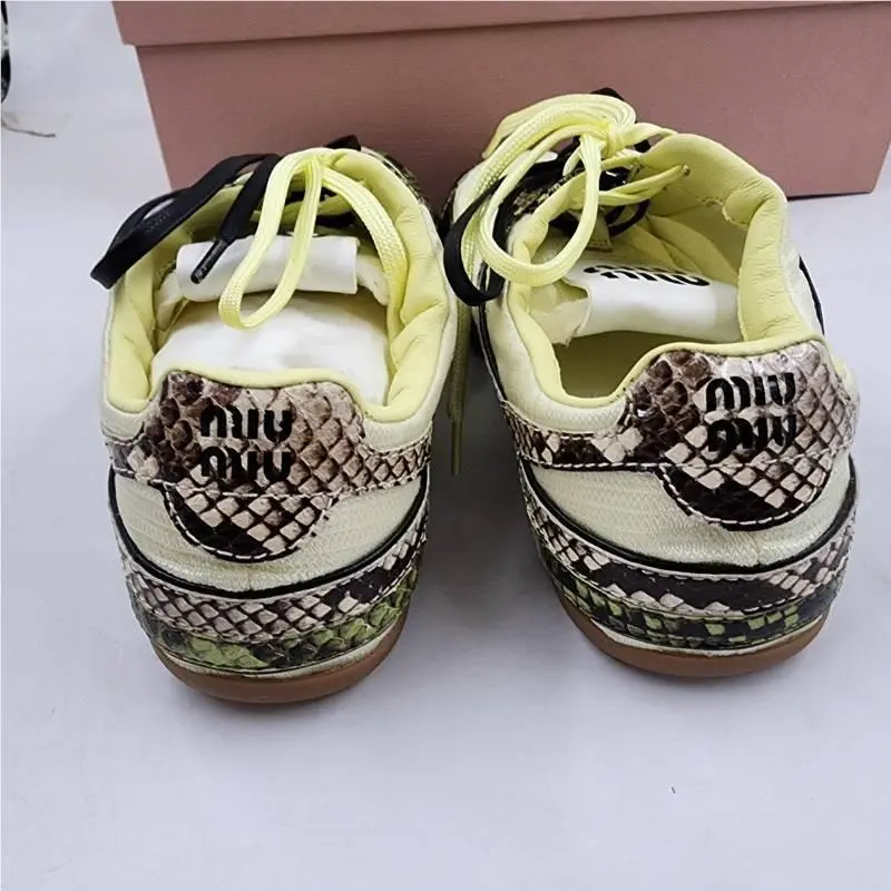Miu Miu shoes - Yellow Multi (UPC: 8056811025598) 5