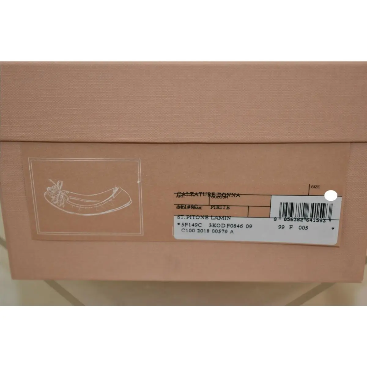 Miu Miu shoes - MIU MIU PRADA 5F149C - PRADA - Gold (UPC: 8056382641593) 9