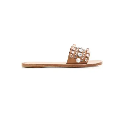 Miu Miu shoes - Miu Miu D3826 - Brown (UPC: 8052040340969) 1