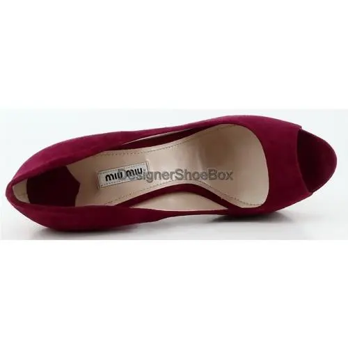 Miu Miu shoes - Wine, Main: Bouganville (UPC: 8057253314301) 1