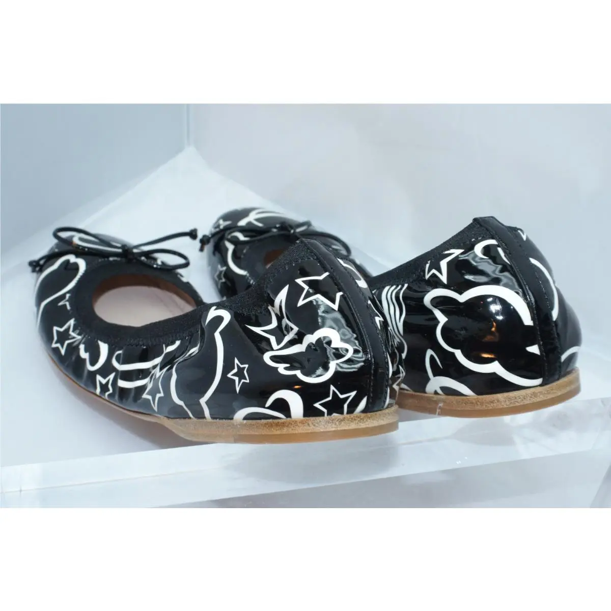 Miu Miu shoes - flats - flats - Black, Main: Nero (UPC: 8054418057462) 10