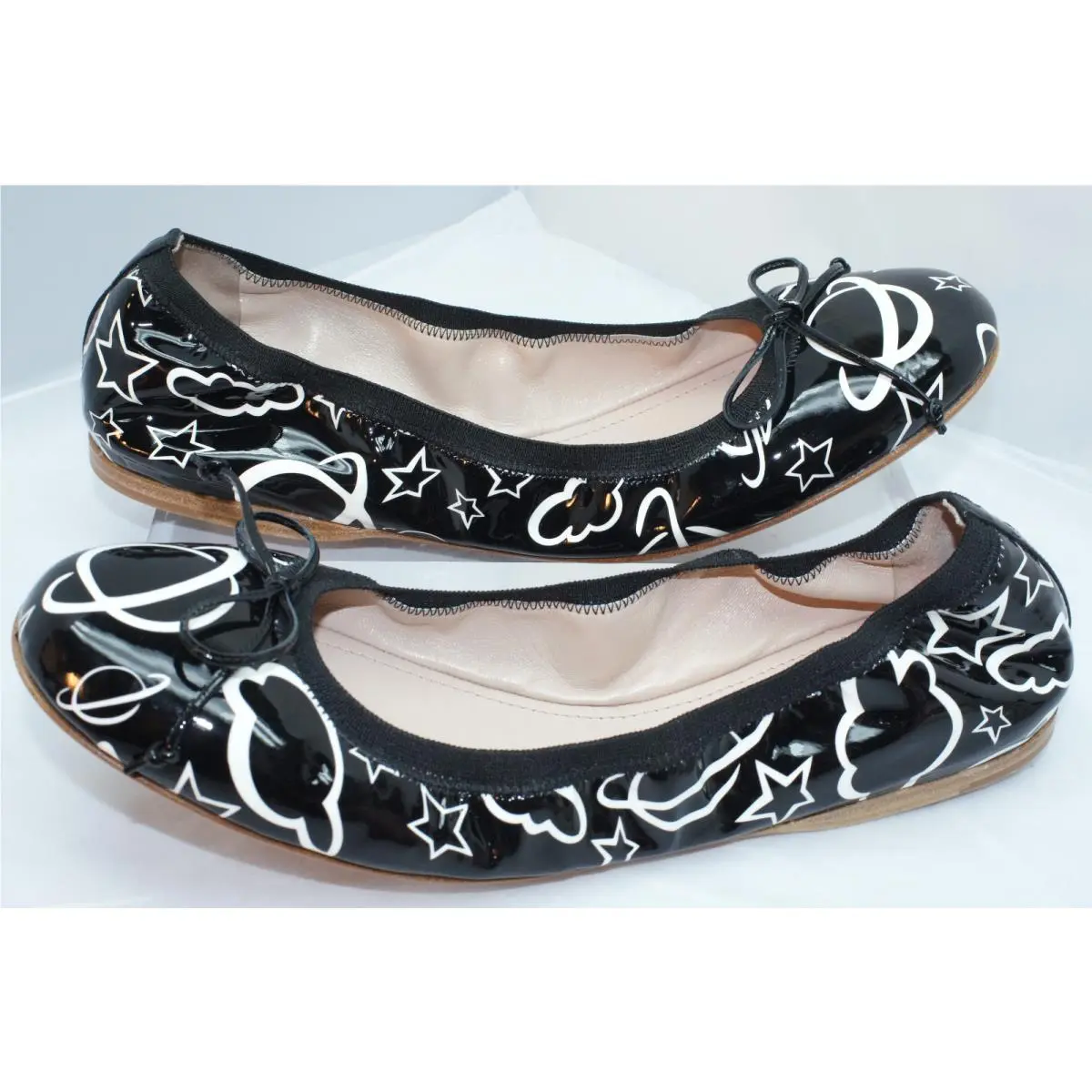 Miu Miu shoes - flats - flats - Black, Main: Nero (UPC: 8054418057462) 0