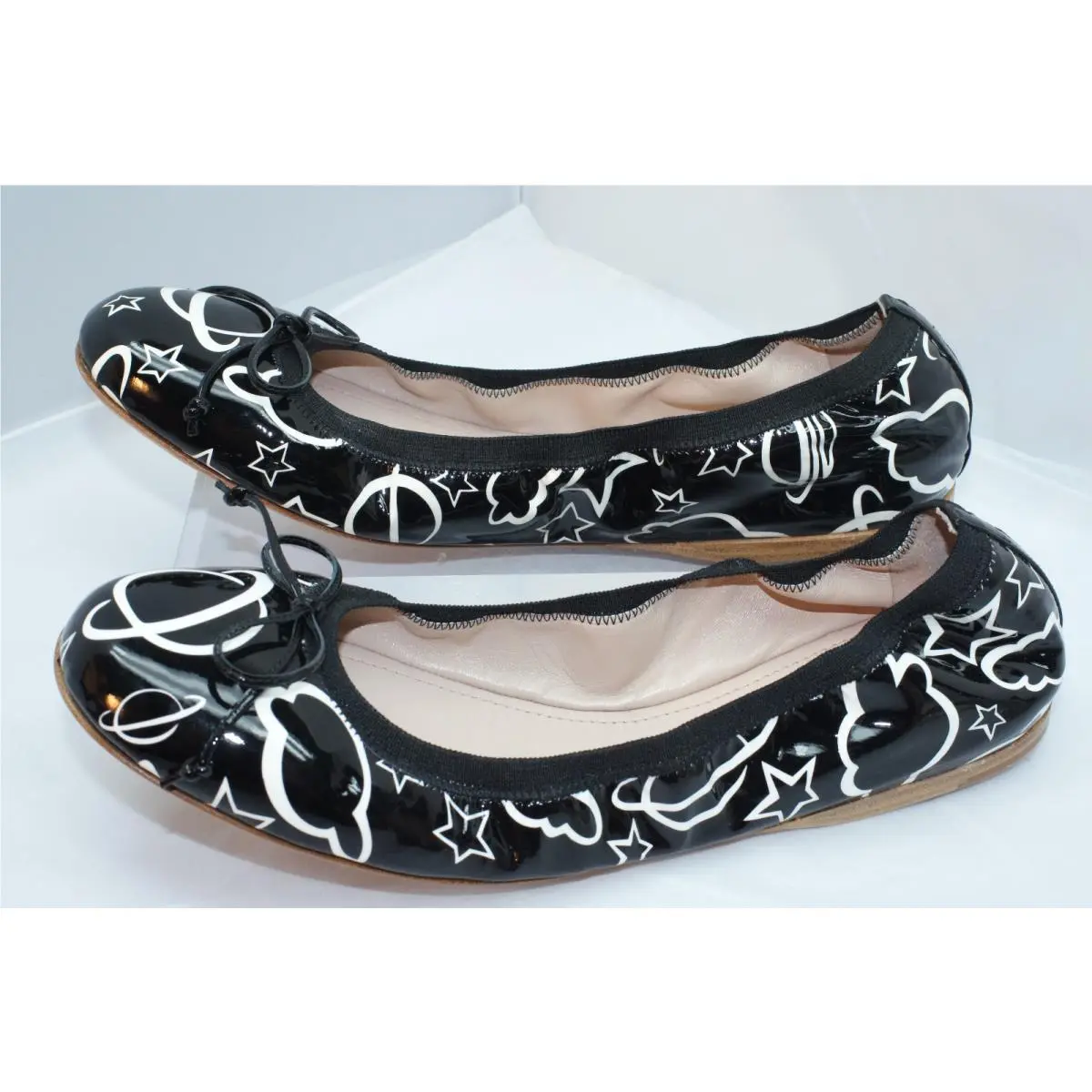 Miu Miu shoes - flats - flats - Black, Main: Nero (UPC: 8054418057462) 3