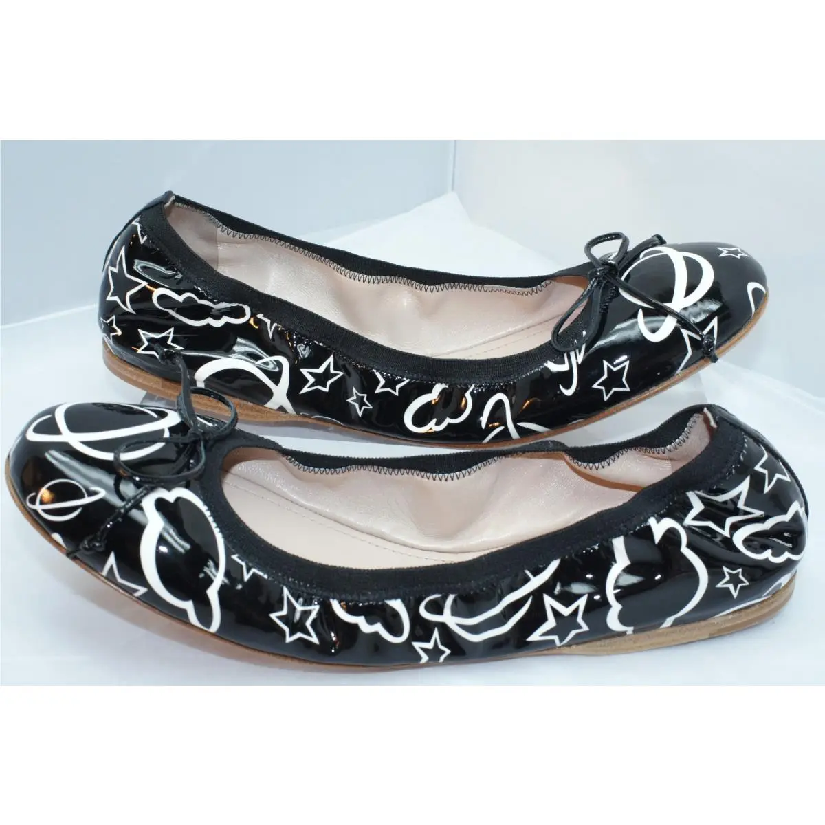 Miu Miu shoes - flats - flats - Black, Main: Nero (UPC: 8054418057462) 6