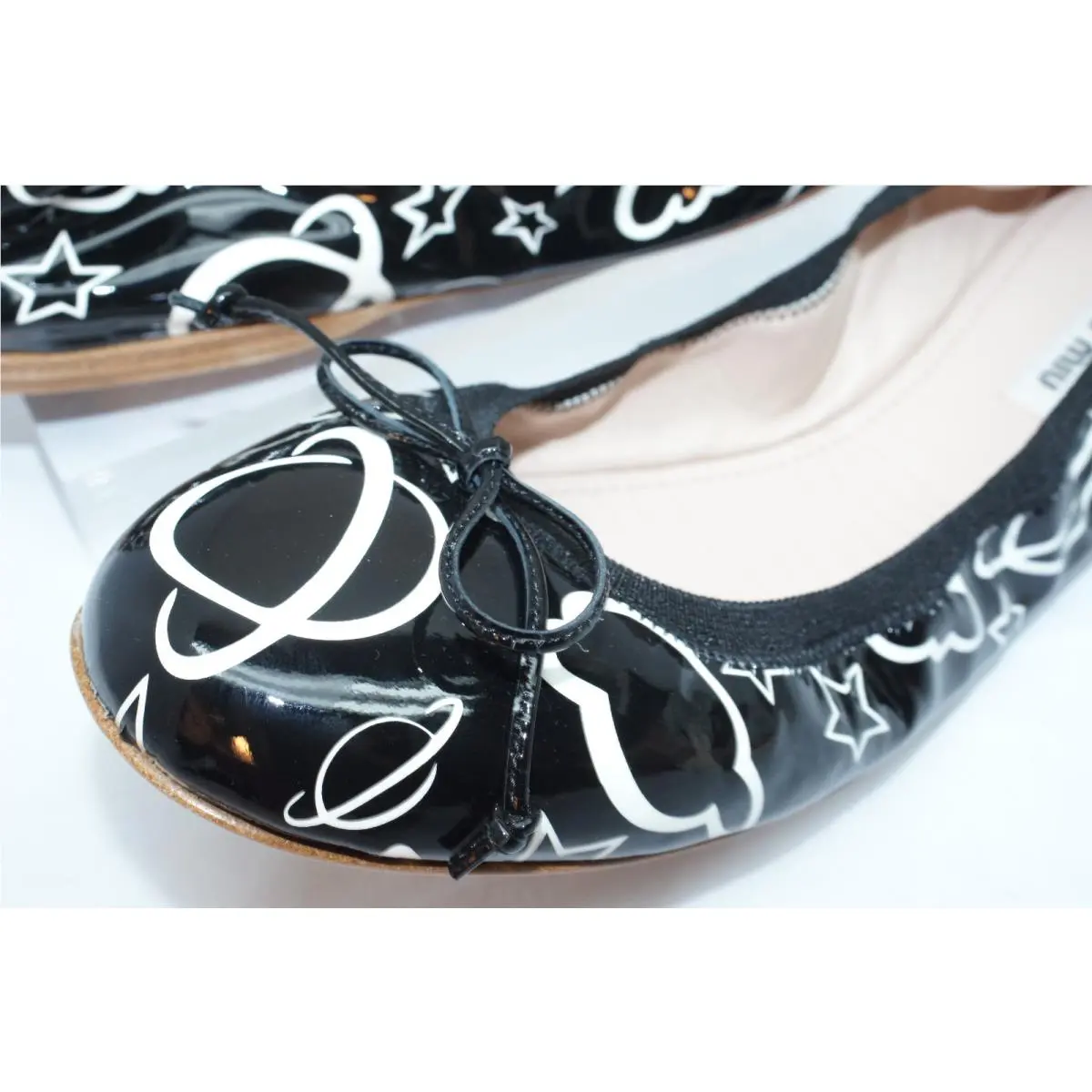 Miu Miu shoes - flats - flats - Black, Main: Nero (UPC: 8054418057462) 1