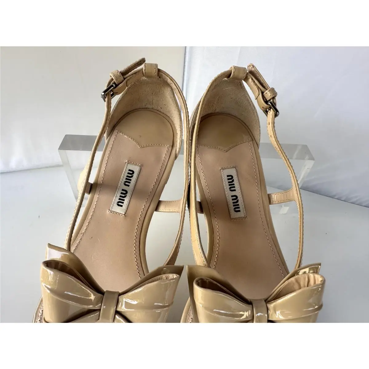 Miu Miu shoes - Miu Miu sandal - sandal - Beige (UPC: 8051415224033) 10