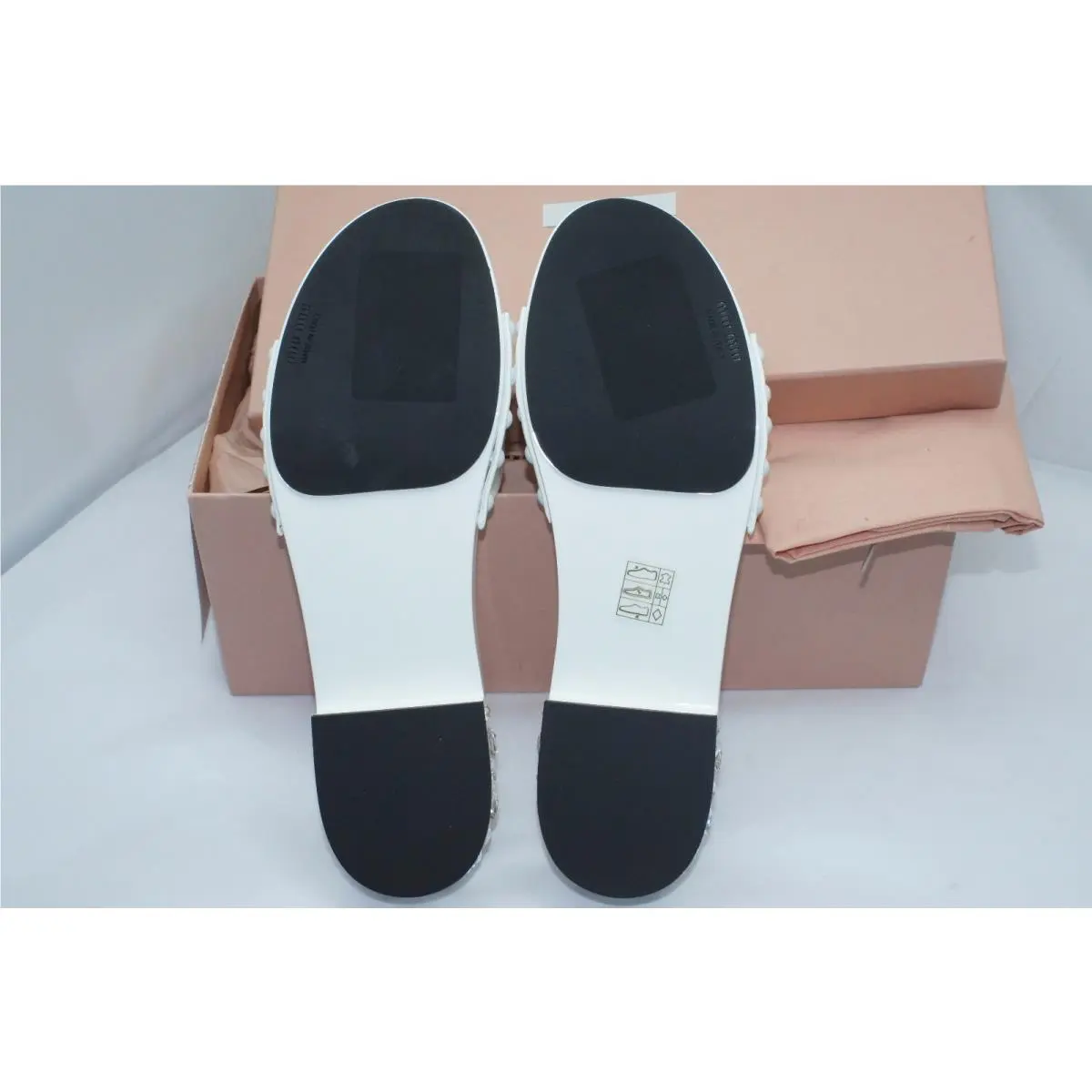 Miu Miu shoes - Miu Miu Vernice - Vernice - White (UPC: 8059299830258) 8