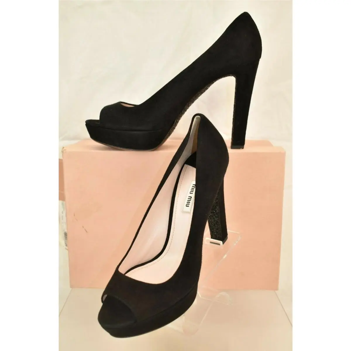 Miu Miu shoes - MIU MIU PRADA 5KP219 - PRADA - Black (UPC: 0468205358348) 0