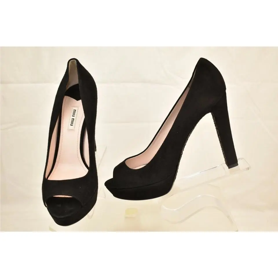Miu Miu shoes - MIU MIU PRADA 5KP219 - PRADA - Black (UPC: 0468205358348) 2