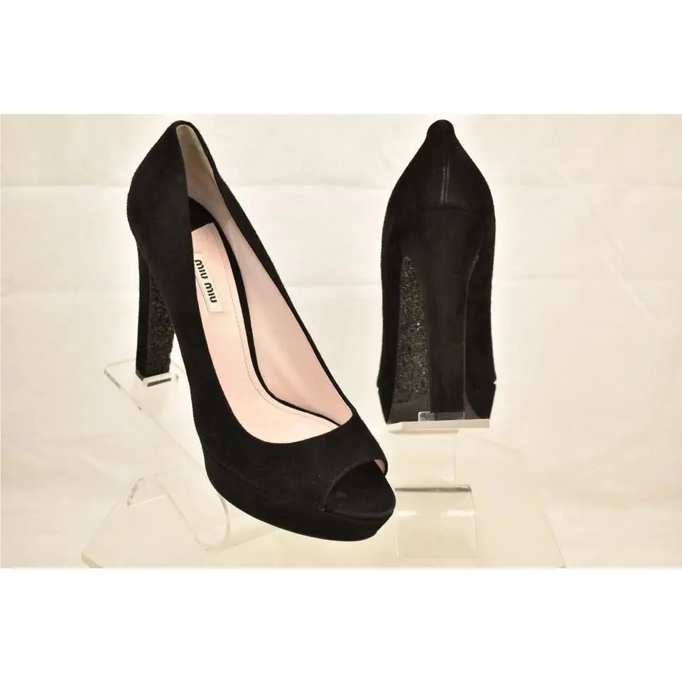 Miu Miu shoes - MIU MIU PRADA 5KP219 - PRADA - Black (UPC: 0468205358348) 3
