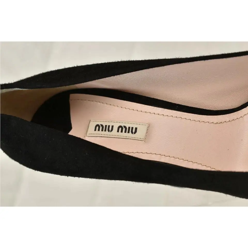 Miu Miu shoes - MIU MIU PRADA 5KP219 - PRADA - Black (UPC: 0468205358348) 4