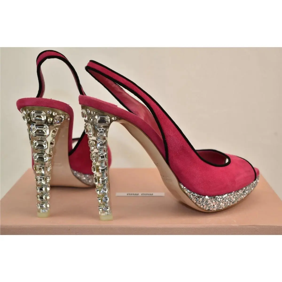 Miu Miu shoes - MIU MIU PRADA 5XP400F - PRADA - Pink (UPC: 0468205358348) 0