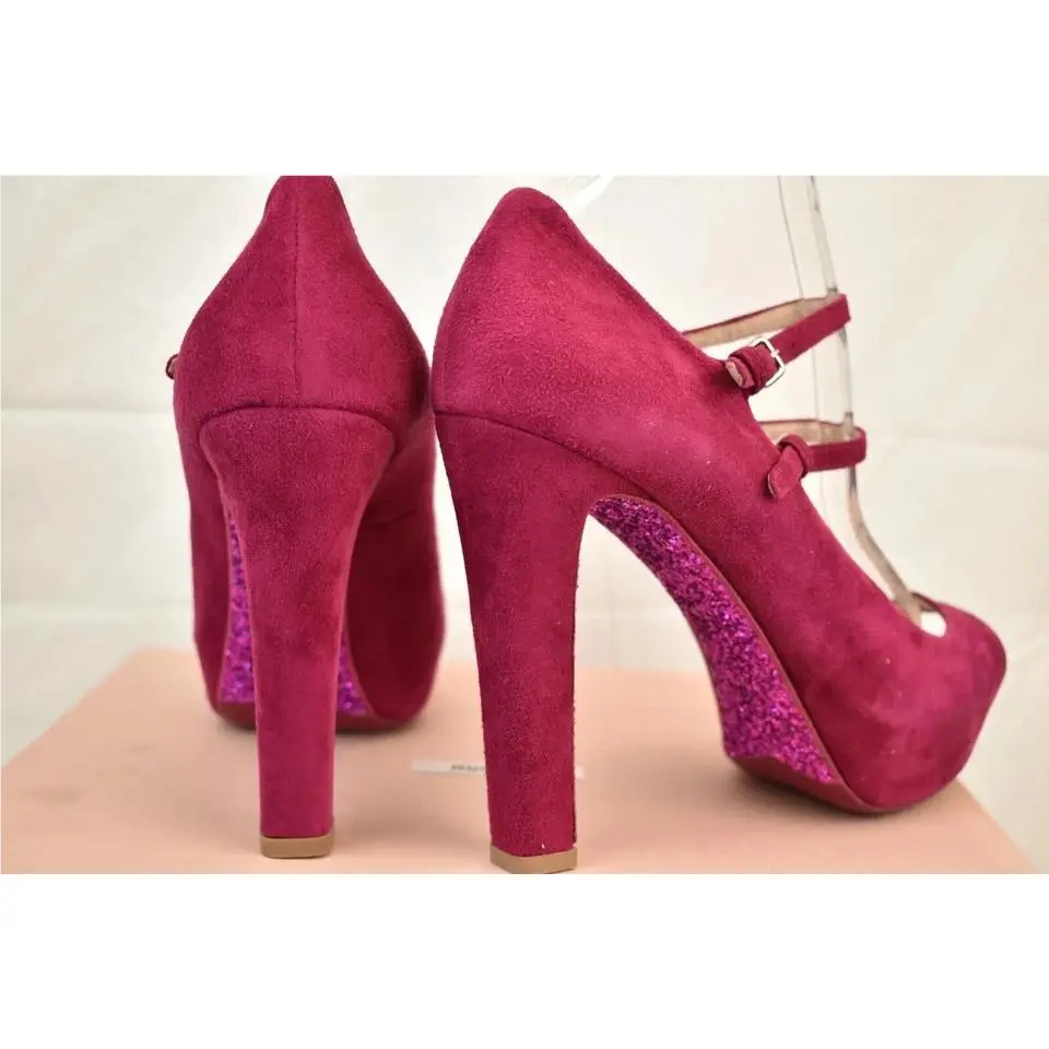 Miu Miu shoes - MIU MIU PRADA 5KP238 - PRADA - Red (UPC: 8058094208415) 0