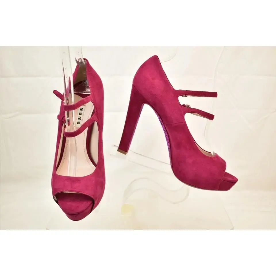 Miu Miu shoes - MIU MIU PRADA 5KP238 - PRADA - Red (UPC: 8058094208415) 6