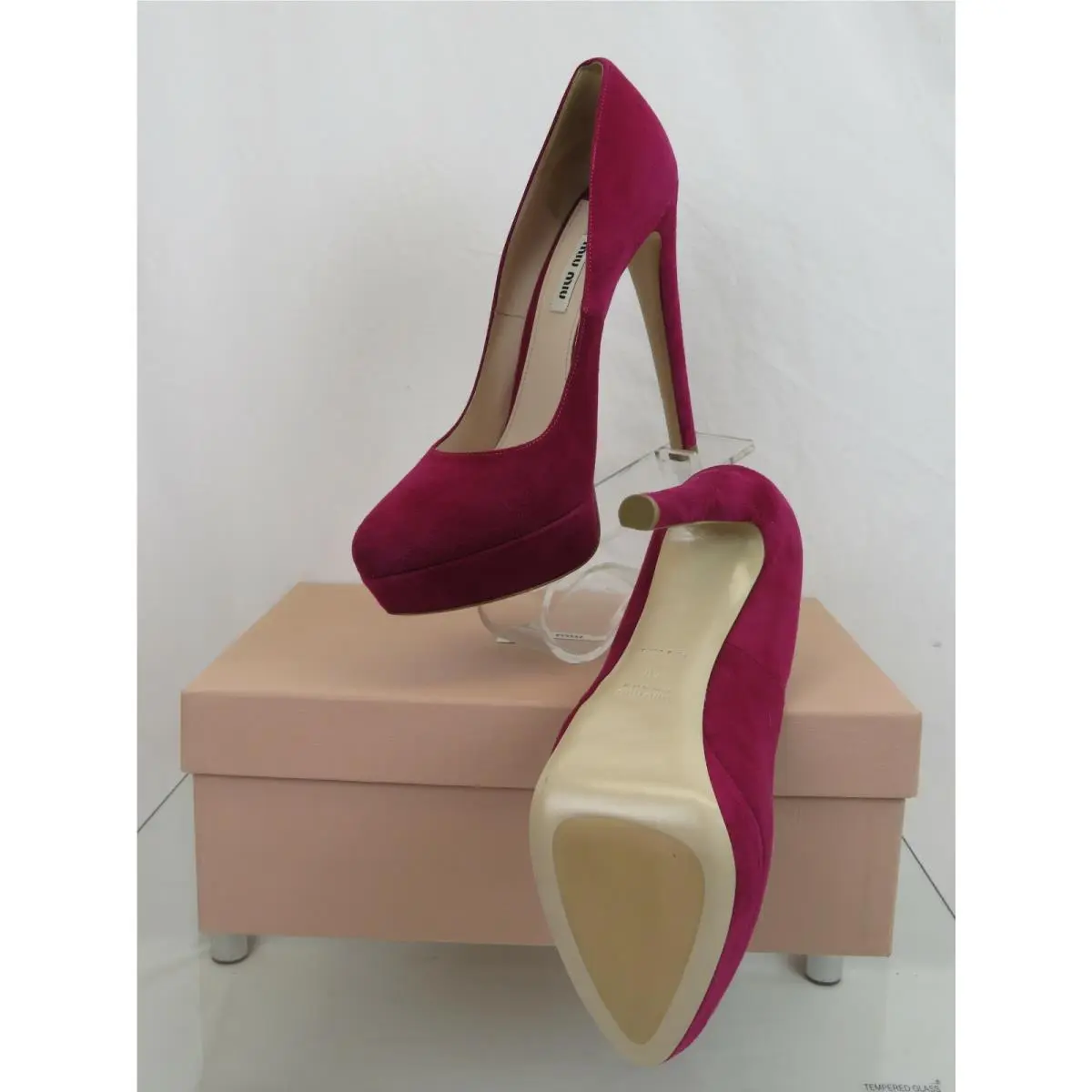 Miu Miu shoes - 5IP355 - 5IP355 - Red 6