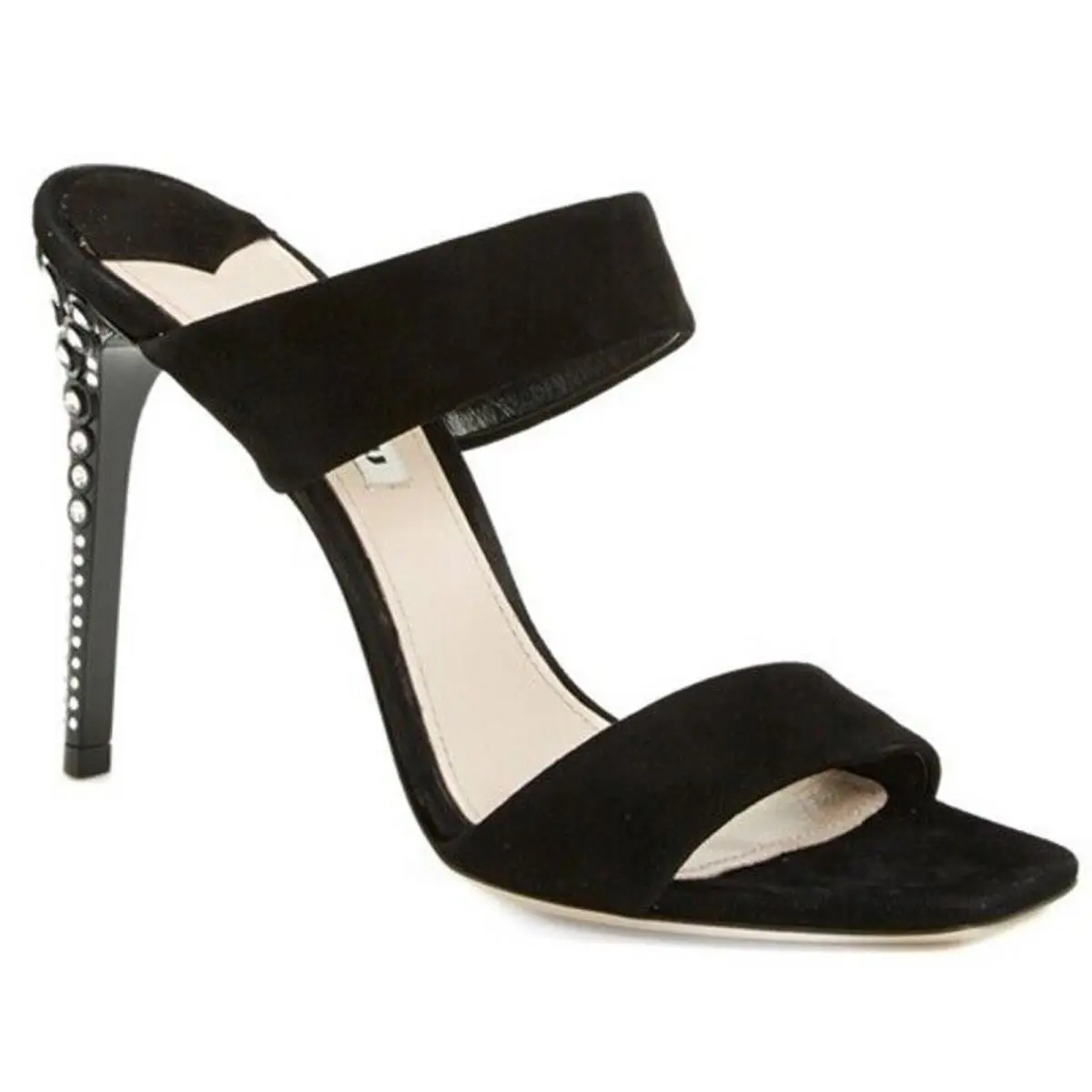 Miu Miu shoes - Double Strap Mule - Double Strap Mule - Black - Black 1