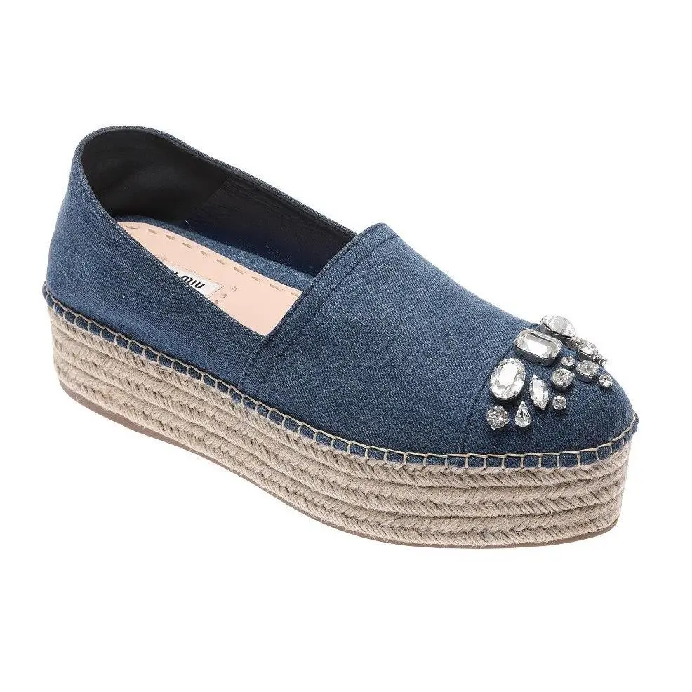 Miu Miu shoes - DENIM BLUE 1