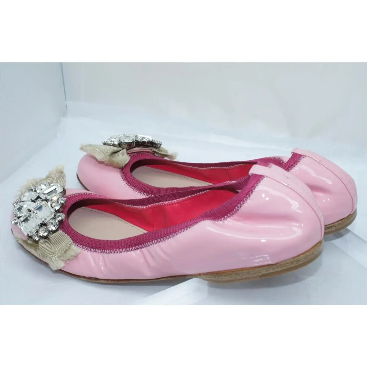 Miu Miu shoes - Ballet Flats - Ballet Flats - Pink, Main: Rosa (UPC: 8058257389838) 8