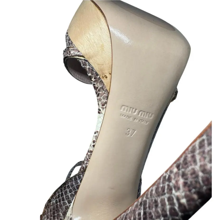 Miu Miu shoes - Beige 8