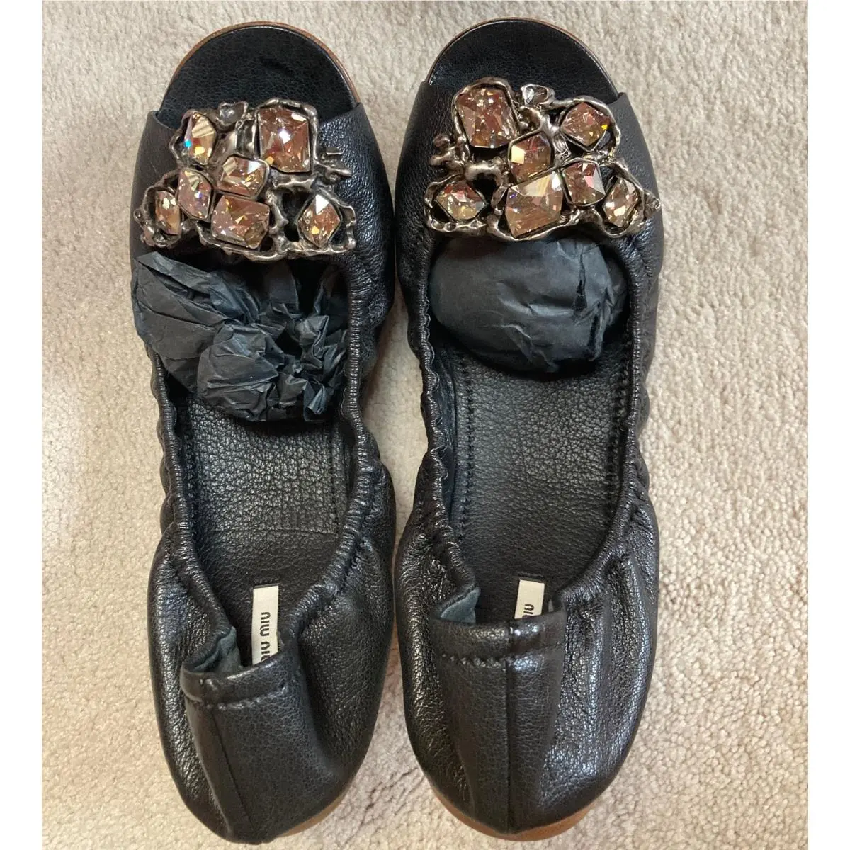 Miu Miu shoes - peep toe - peep toe - Blue 0