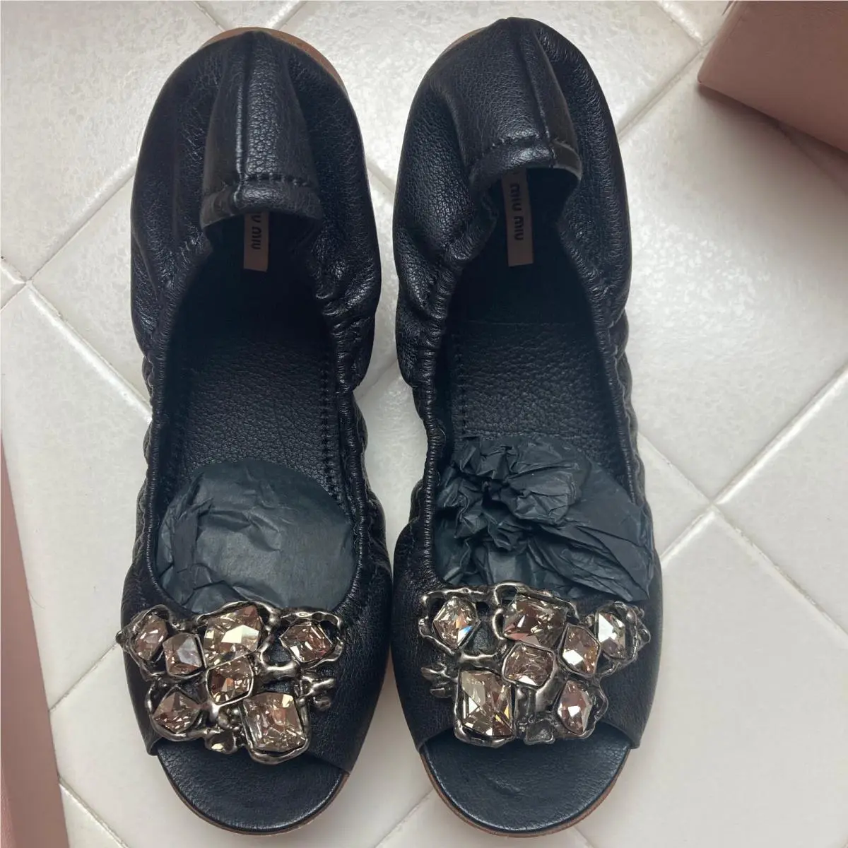 Miu Miu shoes - peep toe - peep toe - Blue 1