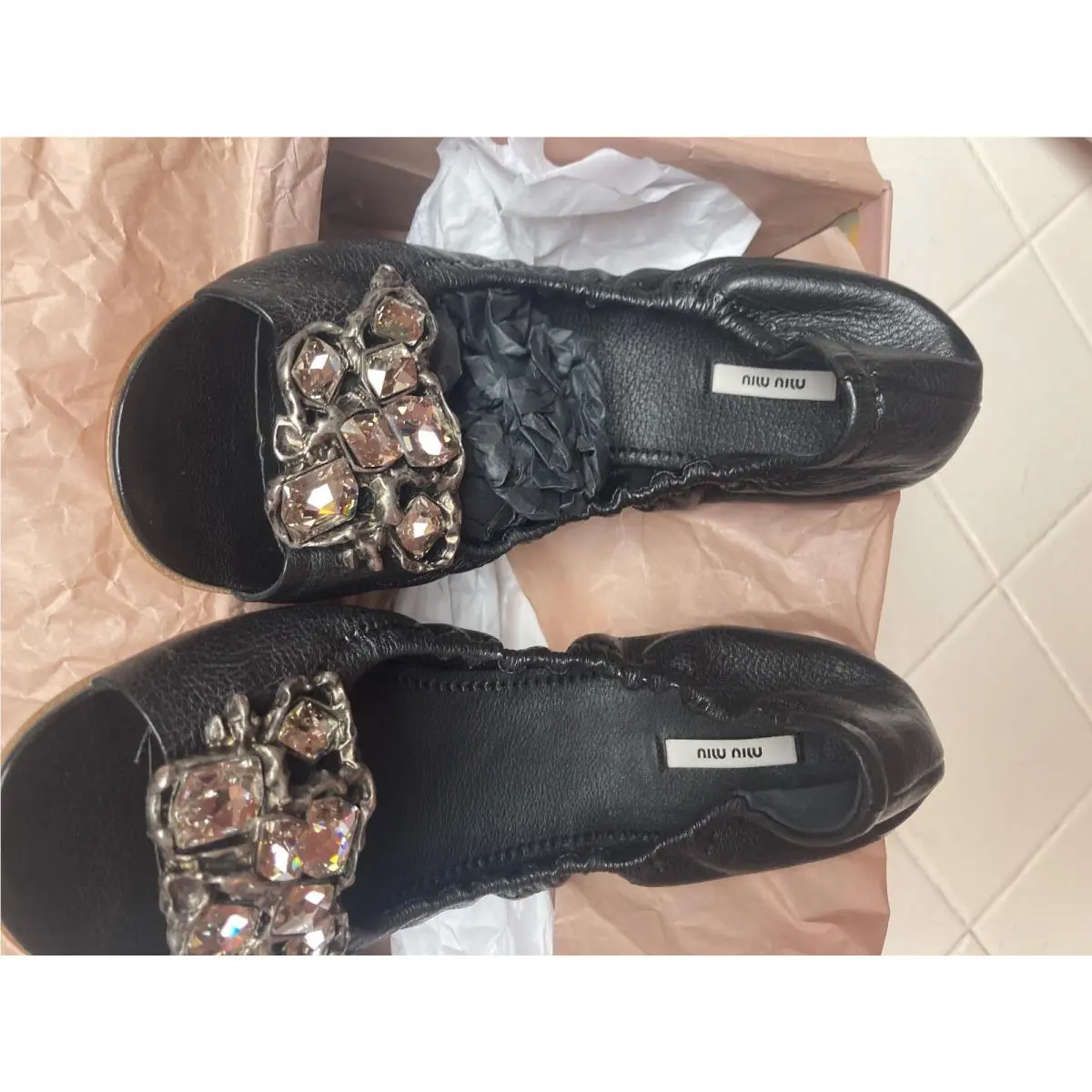 Miu Miu shoes - peep toe - peep toe - Blue 7