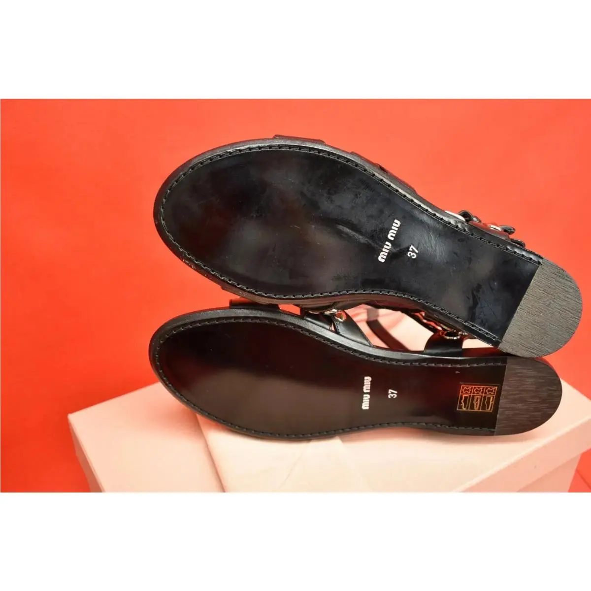 Miu Miu shoes - MIU MIU PRADA 5X8709 - PRADA - Black (UPC: 0468205358348) 7