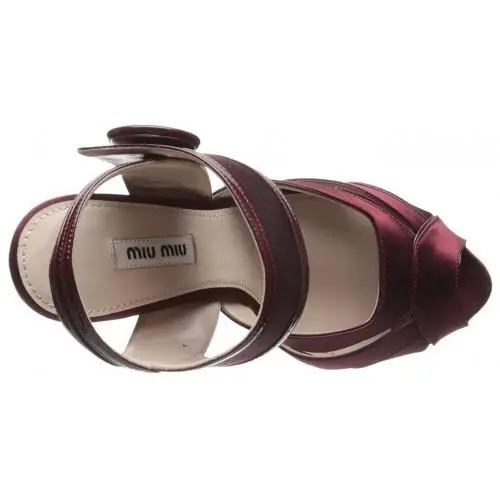 Miu Miu shoes - Raso Vernice - Raso Vernice - Granato (UPC: 725090054640) 3