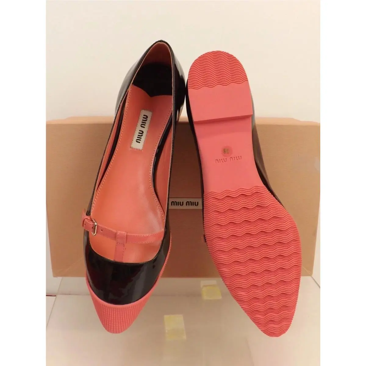 Miu Miu shoes - MIU MIU PRADA 5F9566 - PRADA - Black (UPC: 0468205358348) 6