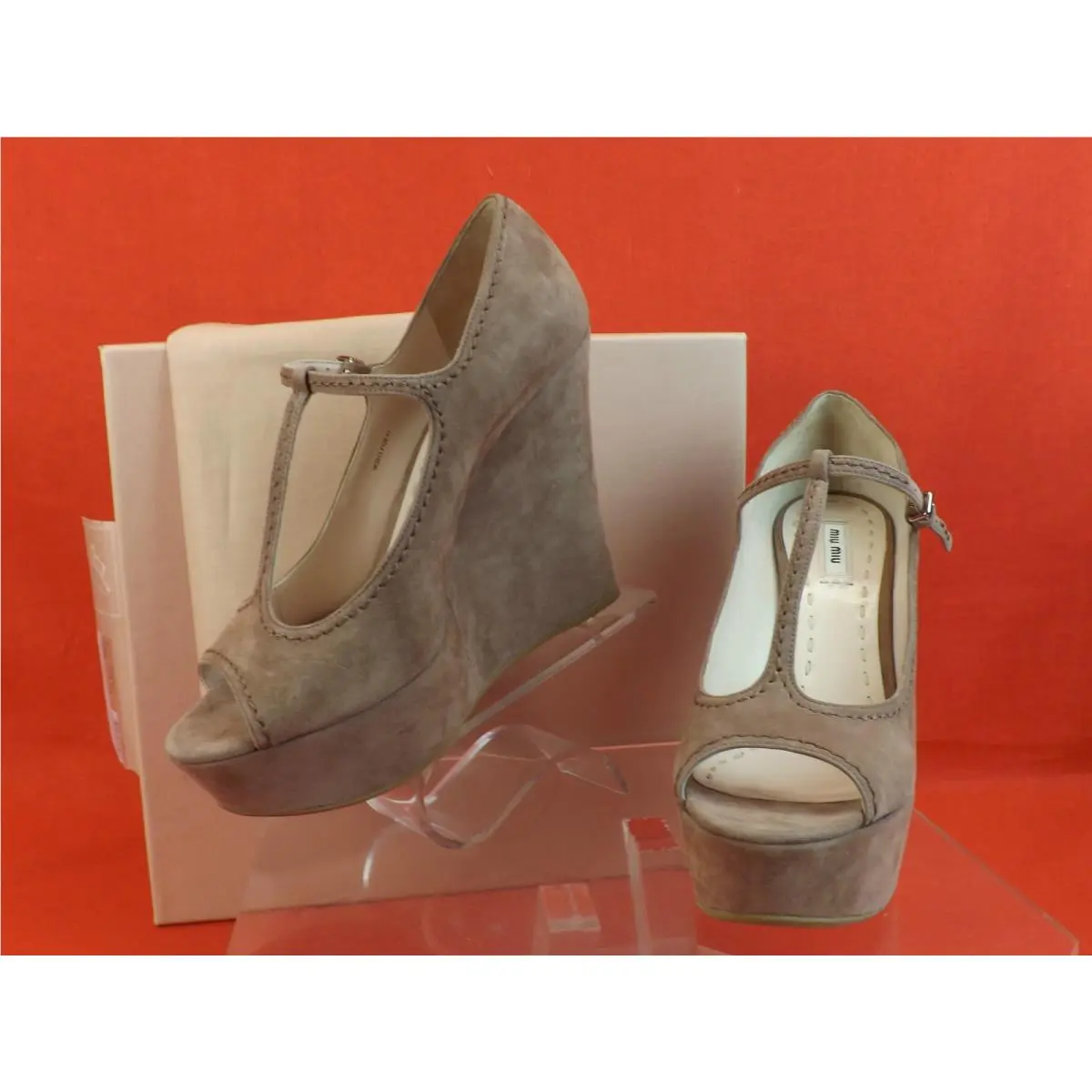 Miu Miu shoes - MIU MIU PRADA 5KZ012 - PRADA - Dark Rose (UPC: 0468205358348) 6