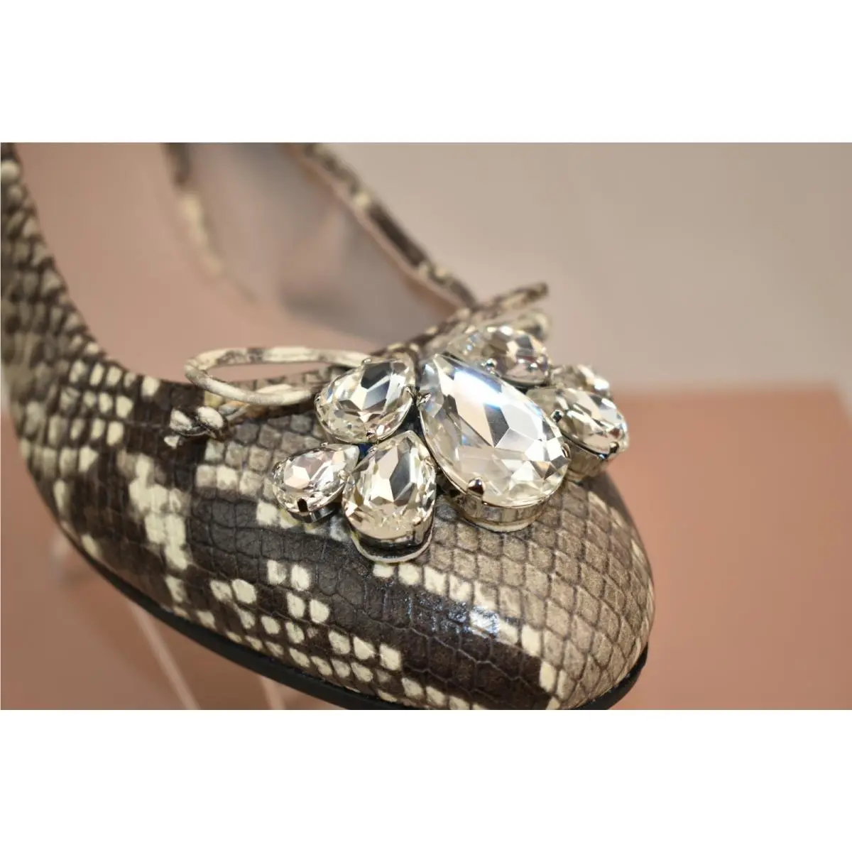 Miu Miu shoes - MIU MIU 5F149C PRADA - PRADA - Beige (UPC: 8056382598040) 0