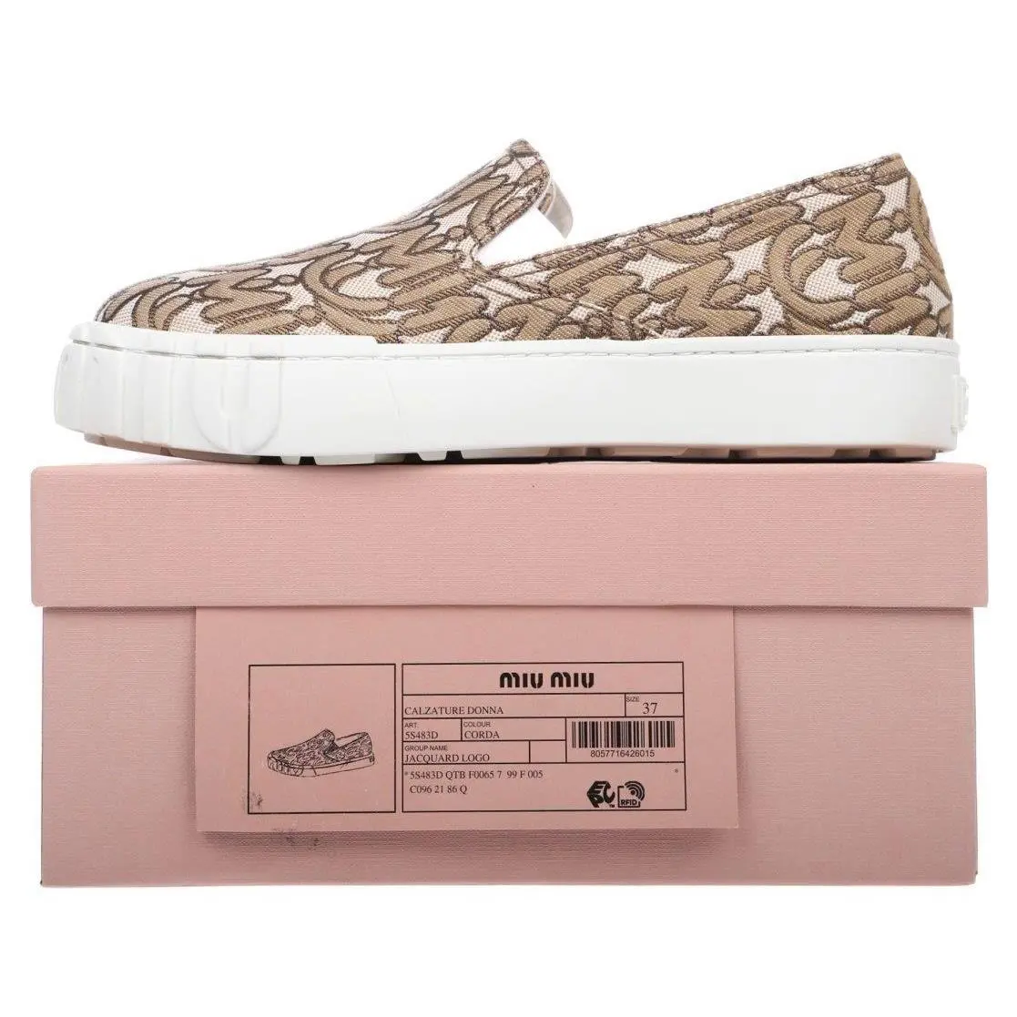 Miu Miu shoes - BEIGE/BROWN 6
