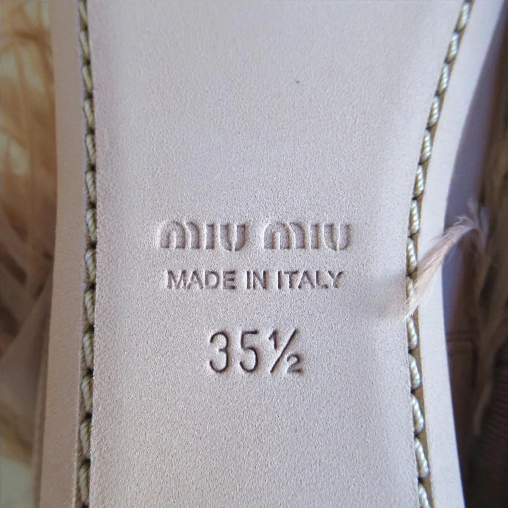 Miu Miu shoes - Pink 10