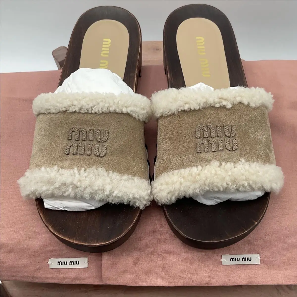 Miu Miu shoes - Beige 0