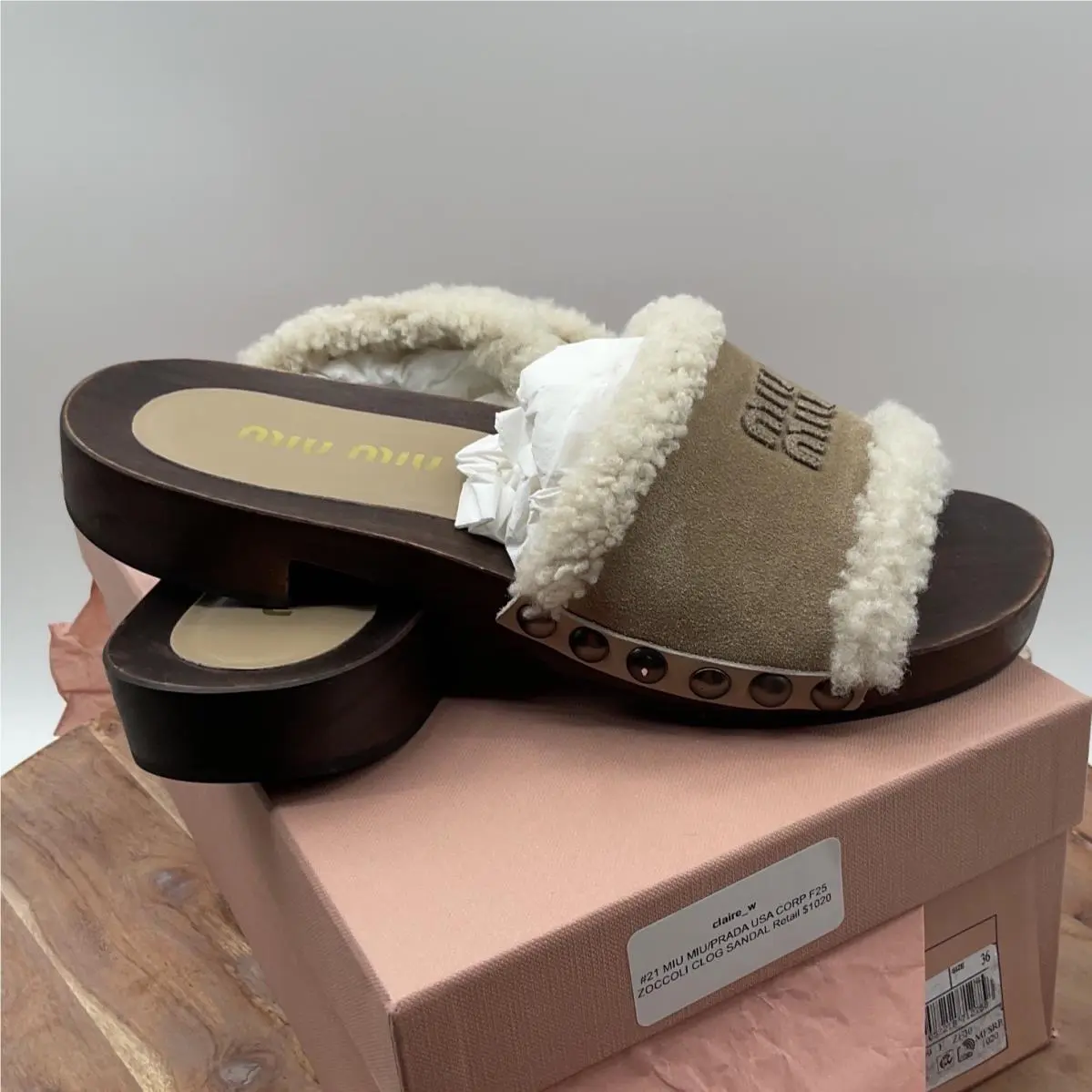Miu Miu shoes - Beige 5