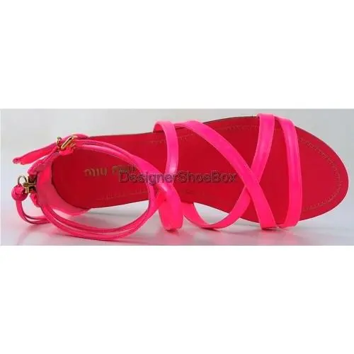 Miu Miu shoes - Neon Pink, Main: Rosa Fluo (UPC: 8058181109533) 1