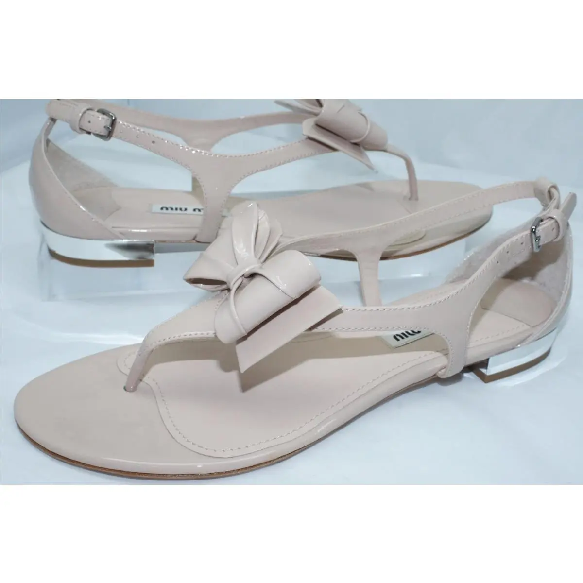 Miu Miu shoes - Miu Miu sandal - sandal - Beige (UPC: 8051415224033) 1