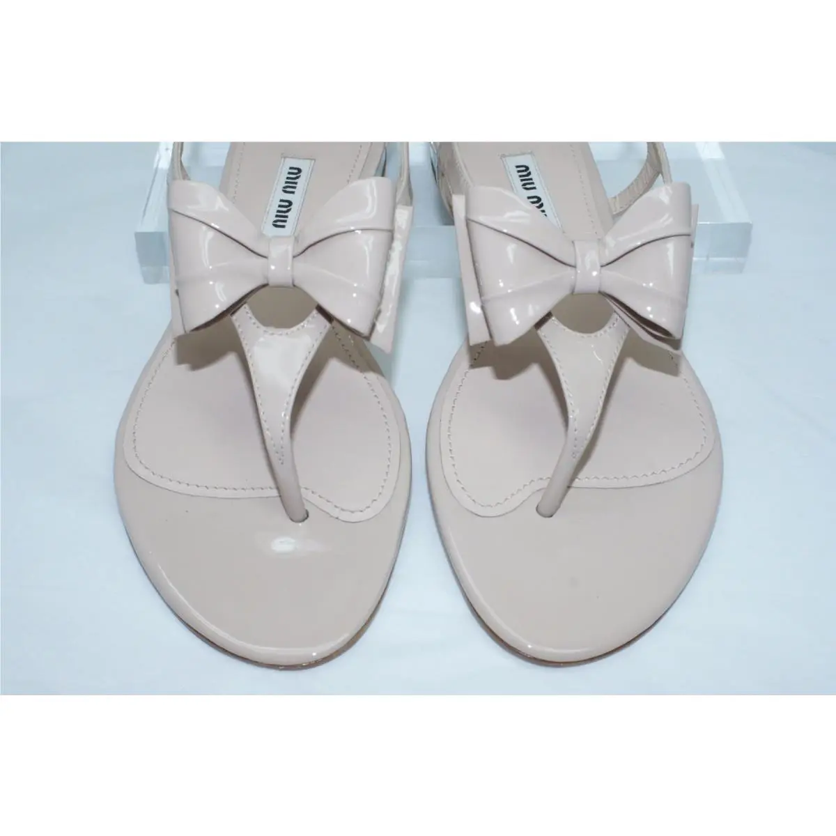 Miu Miu shoes - Miu Miu sandal - sandal - Beige (UPC: 8051415224033) 3