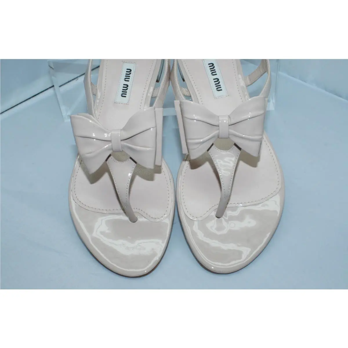 Miu Miu shoes - Miu Miu sandal - sandal - Beige (UPC: 8051415224033) 10