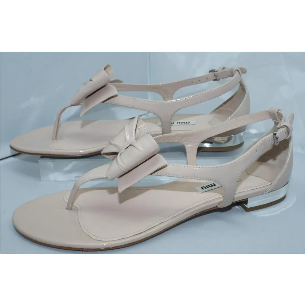 Miu Miu shoes - Miu Miu sandal - sandal - Beige (UPC: 8051415224033) 2